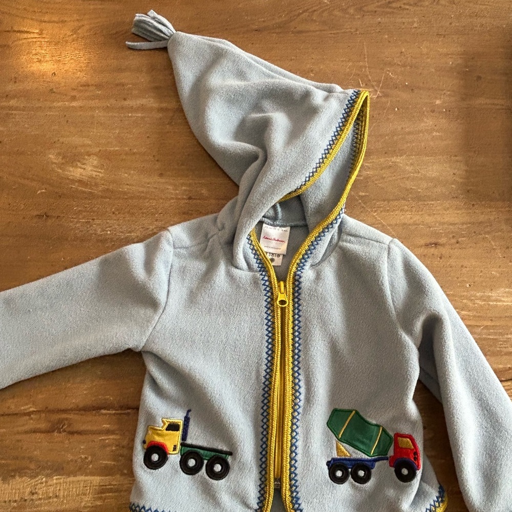 Hannah Anderson Blue Fleece Jacket